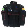 Vêtements de moto F1 Jacket Team Co-Branded Racing Costume Mens à manches longues chaud rétro voiture vêtements de travail hiver coton livraison directe Automobi Otrgi