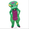 Super Cute Green Triceratops Mascot Costume Cartoon Theme Character Carnival Unisex Halloween Carnival Adults Birthday Party Fancy Outfit For Men Women