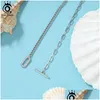 anklets orsa宝石ファッション14kゴールドペーパークリップチェーン