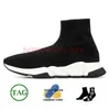 2024 Top Fashion Trainer 2.0 Designer Casual Sokken Schoenen Rood Wit Zwart Dames Heren Snelheden Buitensporten Sneakers Rubberen bodems Platform Trainers