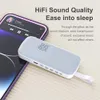 Högtalare Bone Conduktion Bluetooth Högtalare Mini Sleep Aid Music Player Hifi Stereo Sound Box Support TF Card Timed Off Long Standby