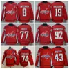 Washington Hockey Capital 8 Alex Ovechkin Jerseys Reverse Retro 19 Nicklas Backstrom 43 Tom Wilson 77 TJ Oshie 92 Evgeny Kuznetsov 74 John C 49 4930