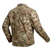 Utomhusjacka Hunting Shooting Airsoft Gear Clothing Tactical Camo Coat Combat Clothing Camouflage No05-240