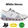 Schuhe On Herren Schuhe Damen x 3 Shift Shoe Fashion Heather Glacier Niagara White Heron Black Niagara Sport Sneakers Herren Mesh Low Runner Aus Weiß