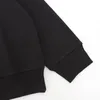Sudaderas para hombre Letras de diseñador Imprimir Cuello redondo Manga larga suelta Sudadera de algodón puro Sudadera con capucha para hombre Mujer Otoño Invierno Puentes Negro Blanco