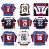 2022 Reverse Retro 2.0 Gabriel Landeskog Avalanche Hockey Maillots Nathan Kinnon Mikko Rantanen Cale Makar VALERI NICHUSHKIN Joe Sakic SAM 6705 7432