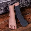 Costume Accessories Male 3D Flexible 1:1 Adult Mannequin Fake Foot Skin Texture Display Model