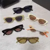 Mode mild coola solglasögon GM Designer Cat's Eye Solglasögon för kvinnor 2024 Nya högklassiga mörka glasögon Herrgata Skytte Cat Eye Meteor