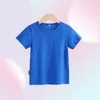 Italie Design Kids T-shirts garçons filles manches courtes 100% coton adultes et t-shirts d'été