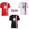 23 24 AC Voetbalshirts monza CAPRARI #17 GYTKJAER #9 VALOTI #10 2023 2024 Thuis Uit Derde JERSEY GYTKJAER SENSI CIURRIA nieuwe sport voetbalshirts Heren maat