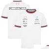 Motorcykelkläder F1 T-shirt Forma 1 Team Racing Shirts Fans Summer Casual Quick Dry Sports Short Sleeve Mens Jersey Top Drop Deliver Otk4p