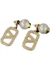 2023Hoop Earings For Women Men Designers Earrings Letters Studs Fashion Jewelry Luxurys Dimond F Earring 925 Silver Boucles Halsband Box New861