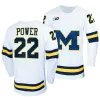 TOP Stitchcustom NCAA Michigan Wolverines Hockey Jersey Mike Knuble Strauss Mann Jack Becker Jimmy Lambert Matty Beniers Kent Johnson Quinn Hughes