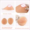 Costume Accessories's Best-selling Triangular Shaped Silicone with Realistic Water Droplets Suitable for Breast Enhancement Cosplay