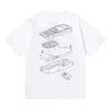Camiseta Trapstar de diseñador, camisetas originales de calidad para hombre, camiseta de manga corta estampada con línea telefónica a la moda para hombres y mujeres