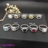 534l Band Rings Dy Designer Hot Selling Women Luxury Twisted Two Color Cross Pearls Vintage Ring 925 Sterling Silver Diamond Wedding Fashion Jewel