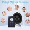 Multi-language 3D Intelligent Digital Facial Skin Analysis Machine Skin Scanner Facial Analyzer Beauty Machine with Hydration Wand Checker