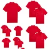 Vêtements de moto F1 Team Driver T-shirt rouge à manches courtes chemise à revers hommes plus taille personnalisée vêtements de course à séchage rapide livraison directe Otnxe