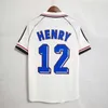 1998フレンチクラシックヴィンテージジャージ1982 84 86 88 90 98 00 04 06 Zidane Henry Soccer Jersey