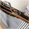 Evening Bags Cotton Linen Retro Handbags Colorful Printing Hand Carry Bag Embroidered Shoulder