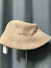 Szerokie grzbiet czapki wiadra czapki saturn hat rybakowy kapelusz jesienny i zimowy saturn haft haft wełniany retro J240120