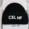 Designer-Beanie-Mütze Celns gestrickte Damen-Beanie-Kappe warme modische Herren-Fischer-CEL-Mütze