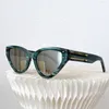 Mulheres de luxo designer óculos de sol venda retro acetato multicolor óculos de sol para mulheres homens preto marca designer verão feminino festa futurista grande para óculos de sol