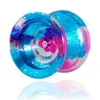 Yoyo Y01 Node yoyo ball professional metal YoYo 10 strings 1 bearing 1 glove as Gift for Kids Children