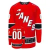 Reverse 2023 Jerseys de hockey personalizado retro Ducks Coyotes Canadiens Flames Bruins Hurricanes Blackhawks Avalanche Stars Oilers Sabers Canucks S 5941 7278