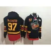 Connor 97 McDavid Edmonton Oilers 29 Leon Draisaitl 44 Zack Kassian 99 Wayne Gretzky Hoodie tröja Hockey Jerseys 2210