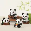 Blokken Kawaii Panda Serie Micro Deeltje Bouwsteen Creatieve Schattige Dieren DIY Gemonteerde Bakstenen Speelgoed Voor Chillren Kerstcadeau