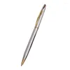 Luxury Metal Ballpoint Pen Black Business Wriming Office Supplies