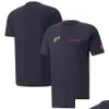 Motorkleding 2022 Nieuwe F1 T-shirt Forma 1 Racing Suit T-shirts Fans Casual Ademende Korte Mouwen Custom Team Logo Heren T-shirts Ot19O