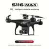 S116 RC Profitsal Obstacle Vermijding Drone met camera, borstelloze motor drone helikopter speelgoed