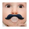 Pacifiers Top Sile Funny Nipple Dummy Baby Soother Joke Prank Toddler Pacy Orthodontic Nipples Teether Pacifier Care Drop Delivery Kid Dhq3D