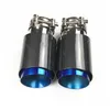 Tubo De Escape Una Pieza Ak Tubos De Escape De Fibra De Carbono Brillante Akrapovic Azul Acero Inoxidable Extremo De Cola Entrega De Gotas Automóviles Motorcy Ot9Q0