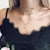 Bubble Letter AU750 Solid Gold Necklace för Woman Factory direkt
