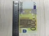 Copiar dinero Real 1: 2 Tamaño Monedas extranjeras Euro Moneda Billetes Real Colección Fichas Chip Props British Pou Fvsgu