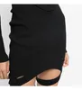 1006 XL 2024 Runway-Kleid Frühlings-Sommerkleid Schwarz Rundhalsausschnitt Marke Gleicher Stil Damenkleid Mode Hohe Qualität Haomeng