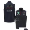 Abbigliamento da moto F1 Forma One Team Uniform 2023 Nuovo gilet da corsa Mens Zipper Cappotto sportivo Consegna di goccia Automobili Motociclette Accesso Ot29H