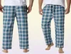 Pantaloni da pigiama da uomo scozzesi Pantaloni da notte Indumenti da notte Rilassati Pantaloni da casa pigiami Flanella Comodo Jersey di cotone morbido Pantalon Pijama Hombre 22408649