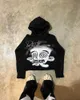 Heren Hoodies Sweatshirts Amerikaanse Harajuku mode cartoon letter print hoodie mannelijke y2k Goth punk paar Street trend casual losse oversized sweatshirt J240120