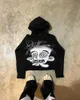 Men's Hoodies Sweatshirts American Harajuku fashion cartoon letter print hoodie male y2k Goth punk couple Street trend casual loose oversized sweatshirt J240120