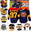 Хоккейная майка OHL Erie Otters Коннор Макдэвид Алекс Дебринкэт 17 Тейлор Раддыш ДИЛАН СТРОМ ТРЭВИС ДЕРМОТТ Молодежные майки 3003 7316