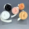 Smyckespåsar Hög elasticitet Silikon Pract Piercing Tools Earring Ear Stud Display Model Body
