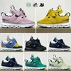 2023 på Cloud Kids Shoes Sports Outdoor Athletic UNC Black Children White Boys Girls Casual Fashion Sneakers Kid Walking Toddler Sneakers Storlek 22-35