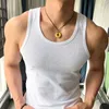 Regatas masculinas sem mangas, colete de musculação versátil, camisetas musculares, roupas esportivas, basquete, sólida, roupas de academia