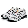 Chaussures de course Salomon Salomon XT6 Advanced Athletic Shoes Triple Black Mesh Wings 2 Blanc Bleu Rouge Jaune Vert Speed Cross Hommes Chaussures de randonnée en plein air