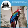 Transportín para perros, bolsa para mascotas, pájaros, loros, juguete de viaje, tela para periquitos, bolsa de transporte para pájaros al aire libre