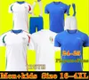 2023 Itália Futebol Jerseys Italia 23 24 25 Maglie Da Calcio Verratti Chiesa Gnonto Camisa de Futebol Lorenzo Pinamonti Politano Grifo Uniforme Homens Kit Infantil Versão Jogador